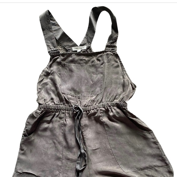 Grey Honey Punch Overall Shorts Size US L - Picture 5 of 6